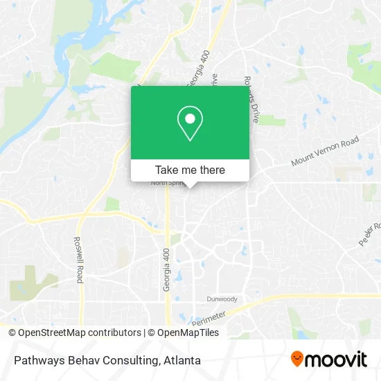 Pathways Behav Consulting map