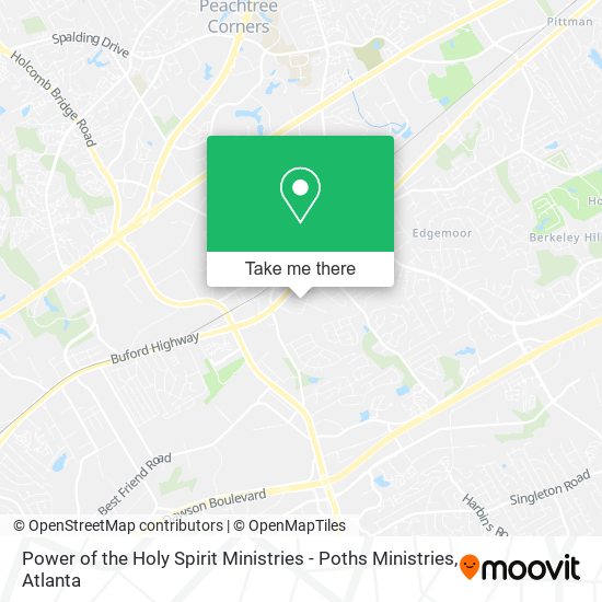 Power of the Holy Spirit Ministries - Poths Ministries map