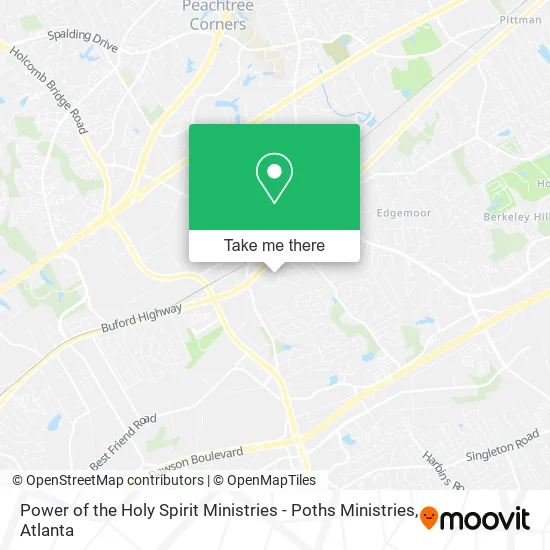 Power of the Holy Spirit Ministries - Poths Ministries map