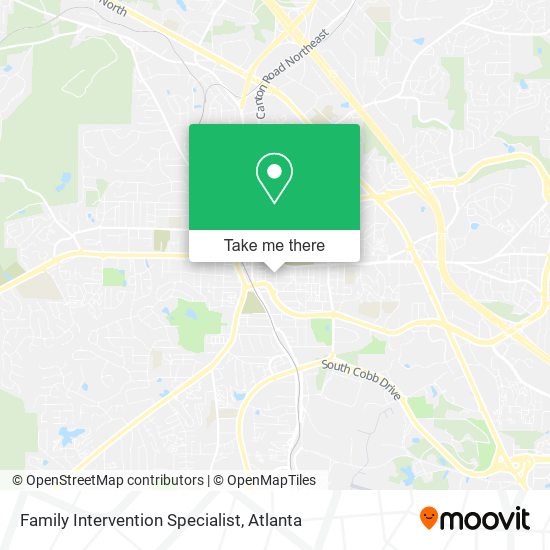 Family Intervention Specialist map