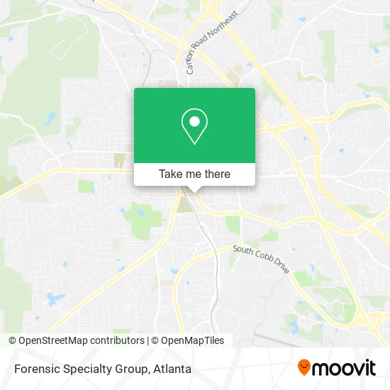 Forensic Specialty Group map