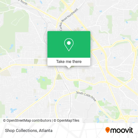 Shop Collections map
