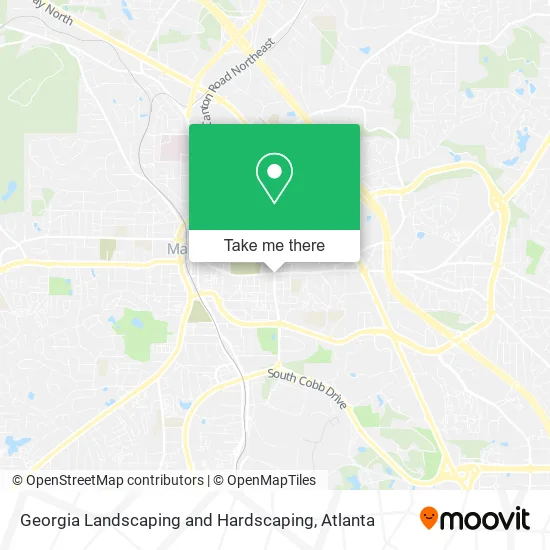Georgia Landscaping and Hardscaping map