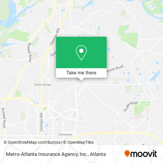 Metro-Atlanta Insurance Agency, Inc. map