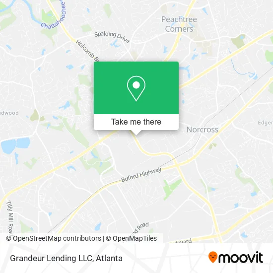 Grandeur Lending LLC map
