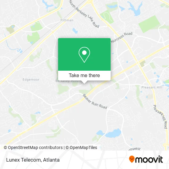 Mapa de Lunex Telecom