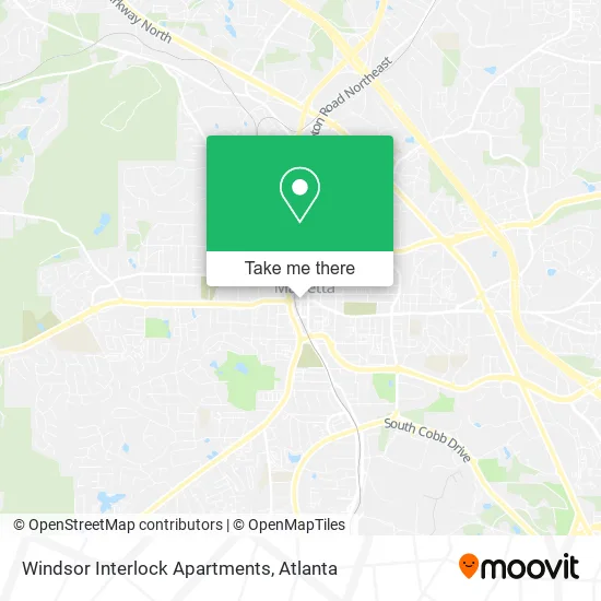 Windsor Interlock Apartments map