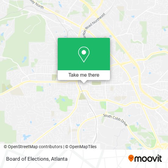 Mapa de Board of Elections