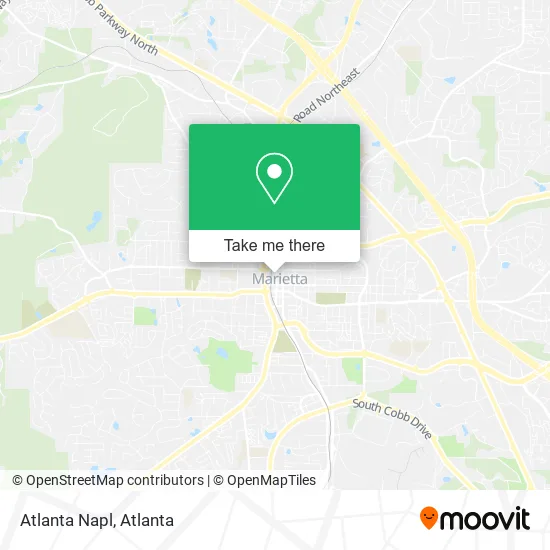 Atlanta Napl map