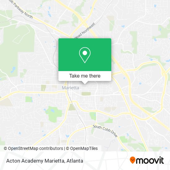 Acton Academy Marietta map