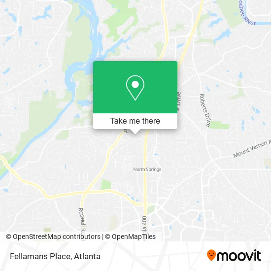 Mapa de Fellamans Place