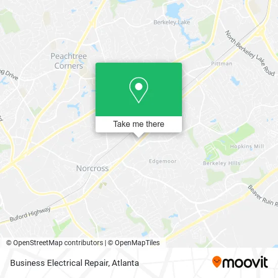 Business Electrical Repair map