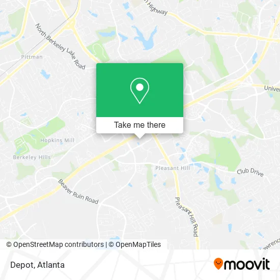 Mapa de Depot