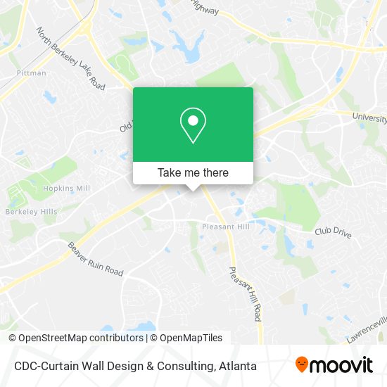 CDC-Curtain Wall Design & Consulting map