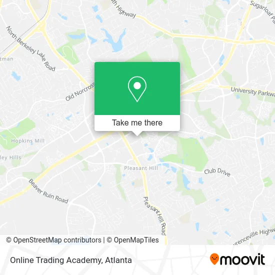 Online Trading Academy map