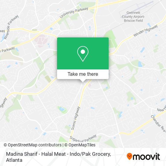 Madina Sharif - Halal Meat - Indo / Pak Grocery map