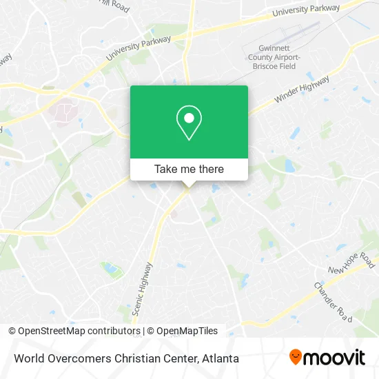 World Overcomers Christian Center map