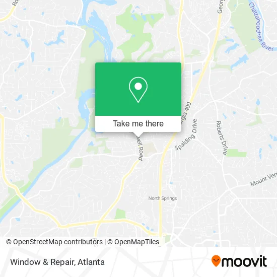 Mapa de Window & Repair