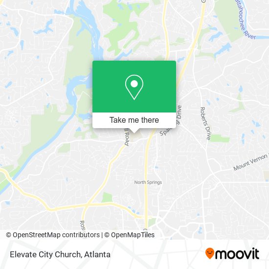 Elevate City Church map