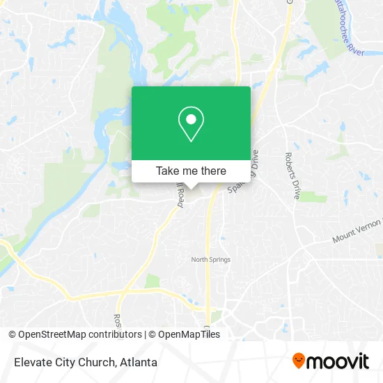 Mapa de Elevate City Church