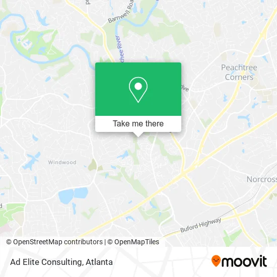Ad Elite Consulting map