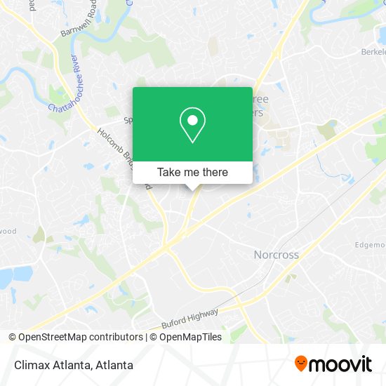 Climax Atlanta map