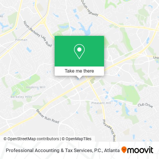 Professional Accounting & Tax Services, P.C. map