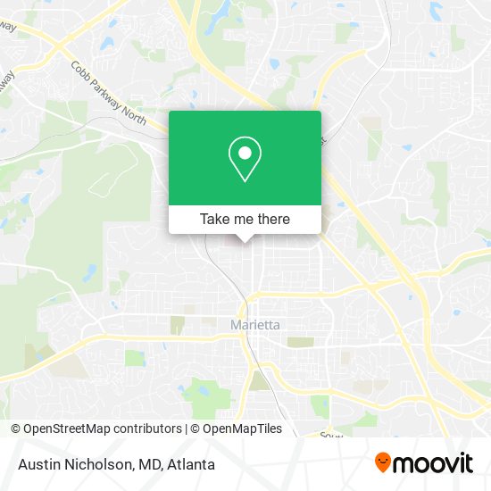 Mapa de Austin Nicholson, MD