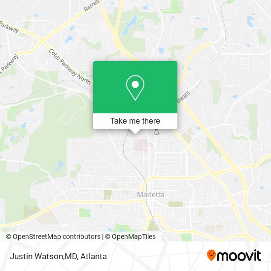 Justin Watson,MD map