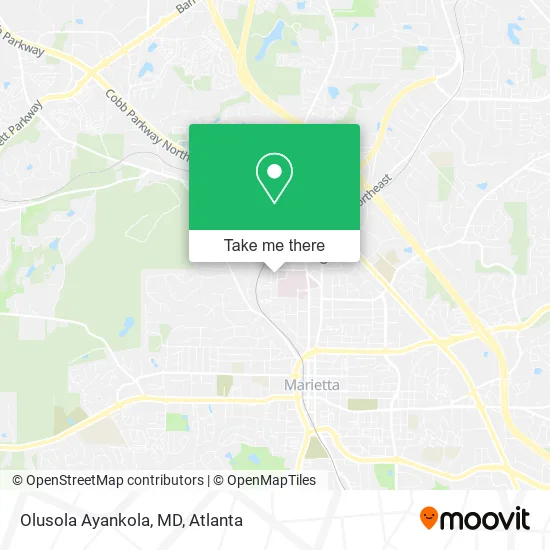 Mapa de Olusola Ayankola, MD