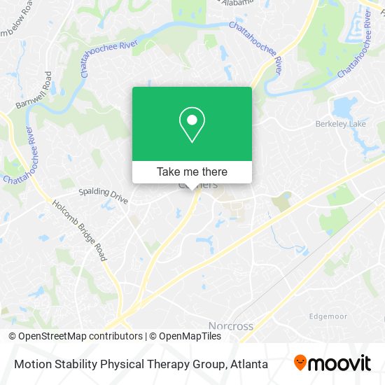 Mapa de Motion Stability Physical Therapy Group