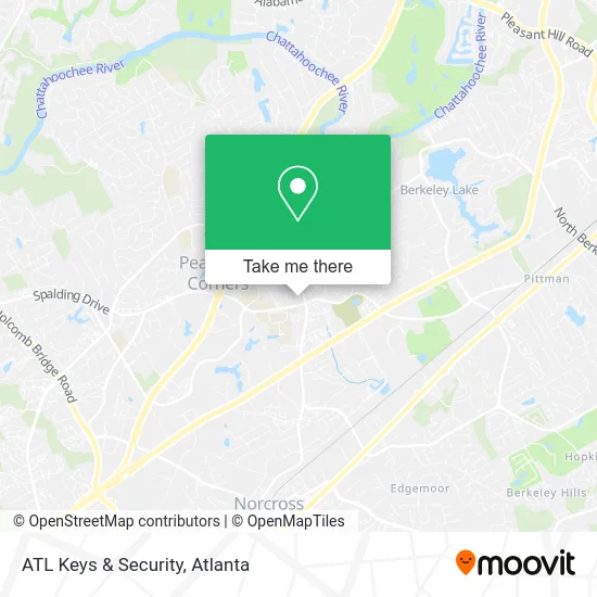 ATL Keys & Security map