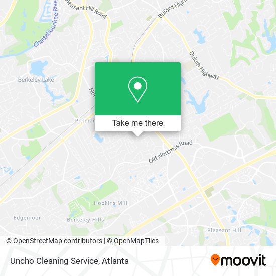 Mapa de Uncho Cleaning Service