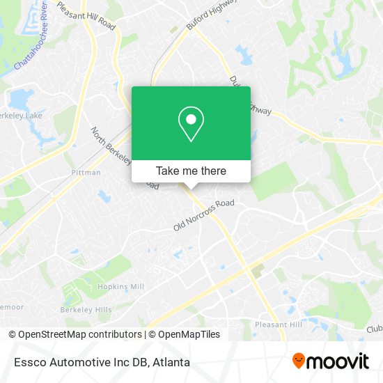 Essco Automotive Inc DB map