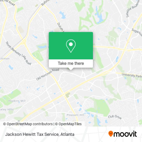 Mapa de Jackson Hewitt Tax Service