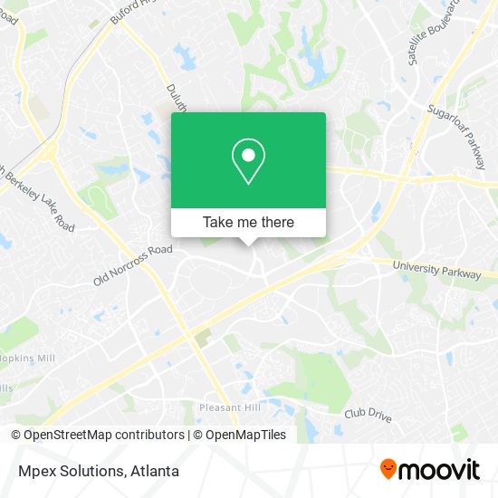 Mpex Solutions map