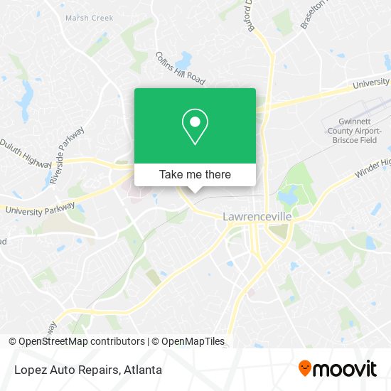 Mapa de Lopez Auto Repairs