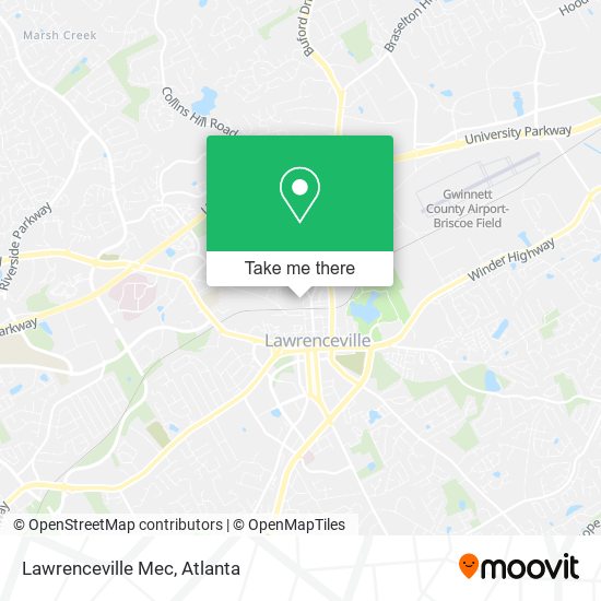 Lawrenceville Mec map