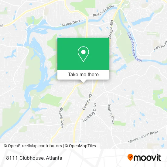 Mapa de 8111 Clubhouse