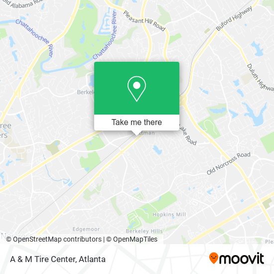 Mapa de A & M Tire Center