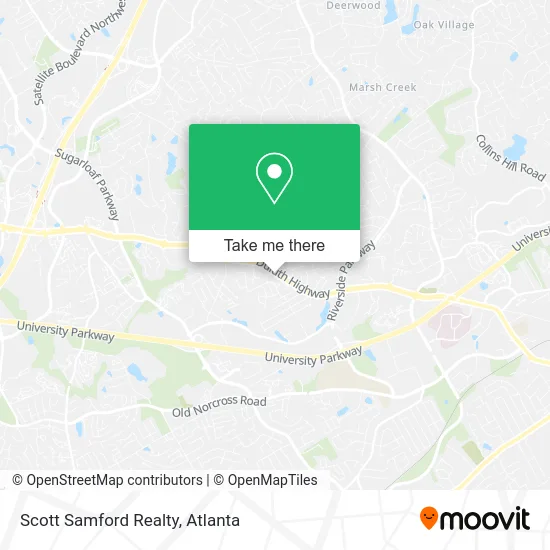 Scott Samford Realty map