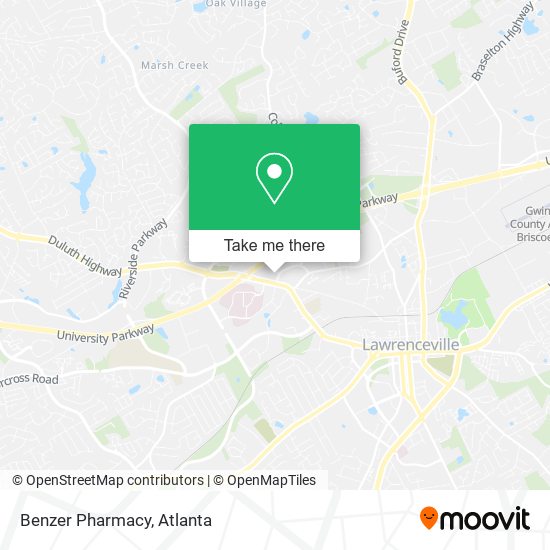 Benzer Pharmacy map