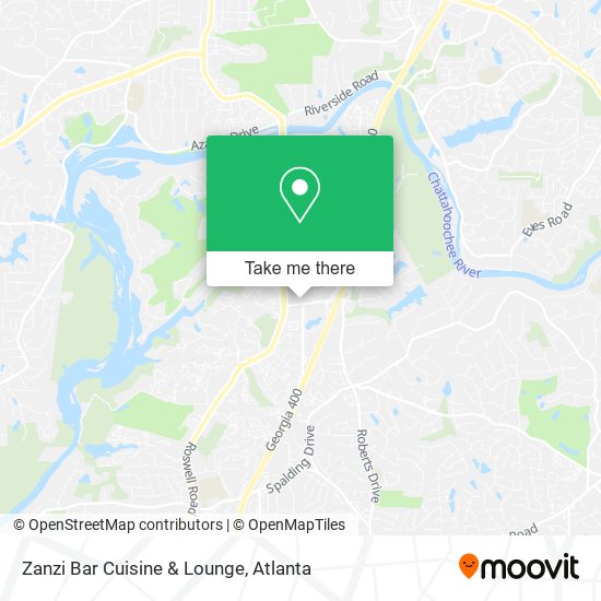 Zanzi Bar Cuisine & Lounge map