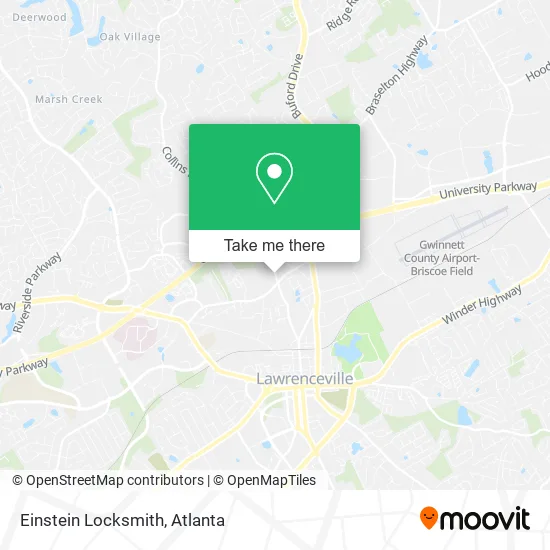 Einstein Locksmith map