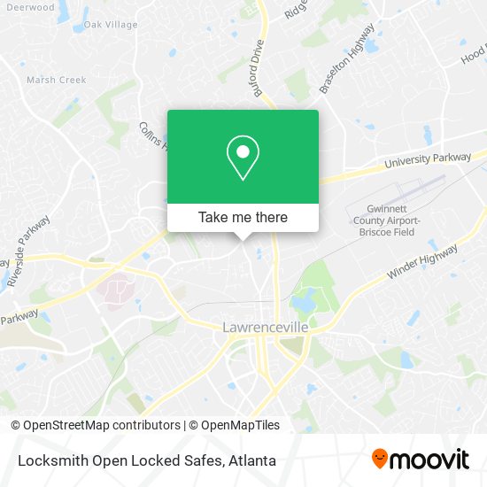 Mapa de Locksmith Open Locked Safes