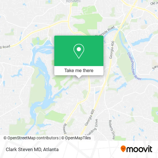 Clark Steven MD map