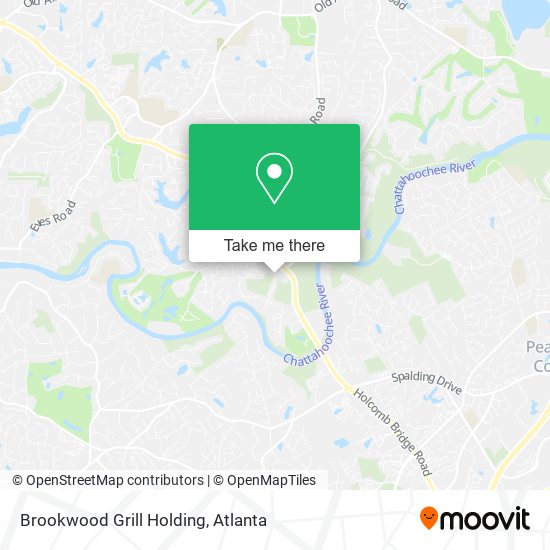 Mapa de Brookwood Grill Holding