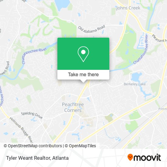 Tyler Weant Realtor map