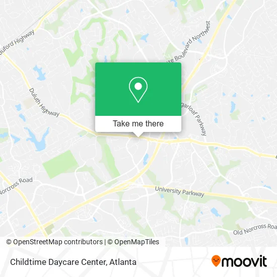 Mapa de Childtime Daycare Center