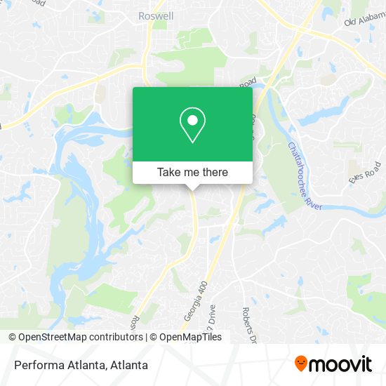 Performa Atlanta map